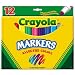 Binney  Smith Crayola(R) Washable Markers, Broad Line, Assorted Classic Colors, Box Of 12