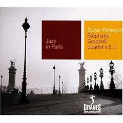 Oscar Peterson-Stephanie Grapelli Quartet, Vol. 1 album cover