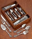 Oneida Michelangelo 78-Piece Flatware Set with Caddy