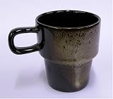 Black Ceramic Coffee Mug