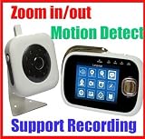 3.2" Wireless Digital Portable Baby Monitor Ir Video Night Vision,motion Detect