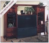 Entertainment Center Furniture - Spectrum 3pc Entertainment Center Set in Cherry - Encore Home Entertainment