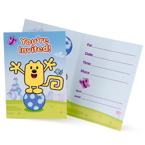 Wow! Wow! Wubbzy! Invitations