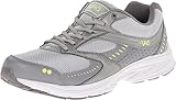 Ryka Women's Circuit SMT Chrome Silver/Frost Grey/Limelight Sneaker 7.5 B (M)