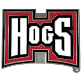 Arkansas Razorbacks New Metal Trailer Hitch Cover Plug