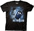 Doctor Who Space Vortex Mens Black T-shirt