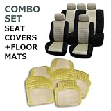 FH-FB060115 + R12305 Combo Set: Airbag Compatible Seat Covers