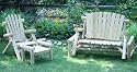 Lakeland Mills Cedar Log Lounge Chair, Natural