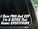 I have PMS and ESP - I'm a bitch that knows everything! - funny decal / sticker