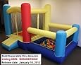 Perfect Size for Indoor Use - My Bouncer Little Castle Bounce 118" L x 72" W x 72" H Ball Pit Popper w/ Phthalate Free Puncture Resist Nylon Material - 4 Models & 6 Sizes Available