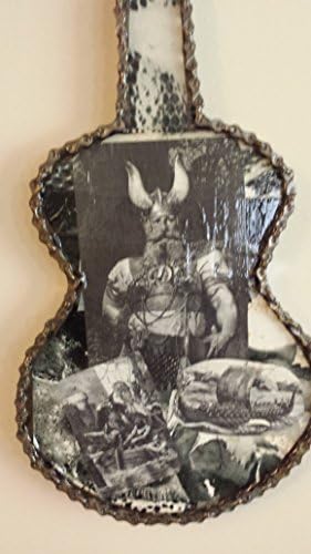 Viking Guitar Wall Art