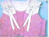 Children's Suede Leather Vest