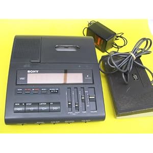 Sony Bm-88 Sony Bm88 Standard Cassette 2 Speed Two-speed Transcriber Transcription Machine by 