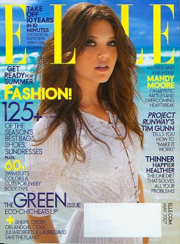 Elle May 2007 - Mandy Moore (Vol XXII No. 9 No. 261)