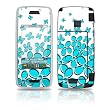 Daisy Field - Teal Design Protective Skin Decal Sticker for LG Voyager VX10K VX10000 Cell Phone