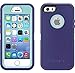 OtterBox iPhone 5/5s Defender with Belt Clip/Holster - Purple/Light Blue