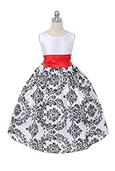 Girls Velvet Flower-Girl Dress 