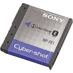 Sony NP-FE1 InfoLithium E Series Rechargeable Battery for DSCT7 Digital Camera (Retail Packaging)