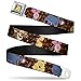 Buckle-Down Seatbelt Belt - Winnie the Pooh Character Poses - 1.5