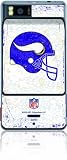 Skinit Protective Skin for DROID X - Minnesota ViKings Logo - Distressed Helmet