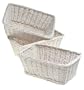 Basket White - Set of 3