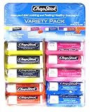 Chapstick Lip Balm Variety Pack (10 Sticks X 4g Each)
