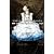 VOCALOID 初音ミク 風　白礼服 改訂版 コスプレ衣装 yy289 (女性Lサイズ）他、サイズあります！