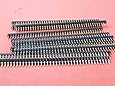 Generic 2.54mm 40p Single Row Break Away Headers Machine Pin Male(pack of 10)