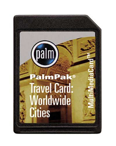 Palm - Flash memory - PalmPak Travel Card: Worldwide Cities - MMC