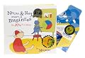 Noom & Raj Start a Business: The ABCs of Money kit (hardcover book)