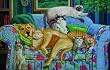The Forbidden Couch 550pc Jigsaw Puzzle by Joy Campbell