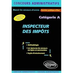 Inspecteur des imp�ts : Cat�gorie A