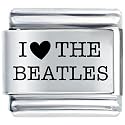 I Love Beatles Gift Italian Charm
