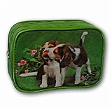 3D Lenticular Roma Purse, 3D Image, Affectionate Dogs, VSP-002-ROMA