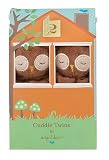 Angel Dear Cuddle Twin Set, Brown Owl