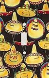 Mexican Sombrero Collage Decorative Switchplate Cover