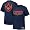 Nike Auburn Tigers Navy Blue 2008 Team Issue T-shirt
