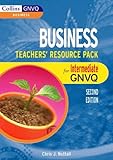 Business for intermediate GNVQ. Teacher support pack