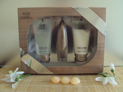 Naomi Campbell Geschenkset (Eau de Toilette + Bodylotion + Duschgel) Preisvergleich