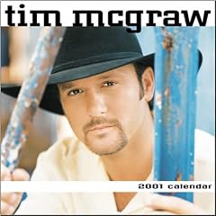 Tim McGraw 2001 Calendar