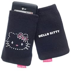Hello Kitty Handysocke mit Edelsteinen