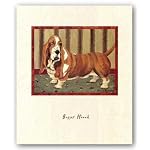 Basset Hound by Lanny Barnard Art Print Poster