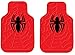 Spider-Man Web Spider Logo Marvel Comics Car Truck SUV Front Seat Rubber Floor Mats - PAIR