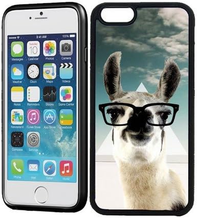 Houseofcases Hipster Llama Geek Glass iPhone 6 Case - Fits iPhone 6