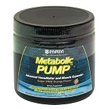 MRM Metabolic Pump Advanced Vasodilator and Muscle Expander, Sugar Free, Orange, 6.88-Ounce Plastic Jar