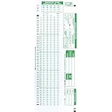 CNC Scantron 882-E Compatible Testing Forms 25 Pack 100 Answers