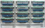 12 REFILL RAZOR BLADE CARTRIDGES FOR GILLETTE MACH3 TURBO