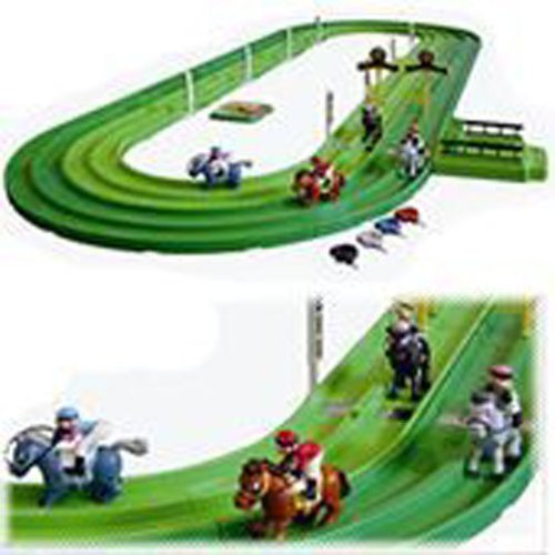 Childrens Toyshop  Toys : Silverlit 4 Lane Horse Racing Sets