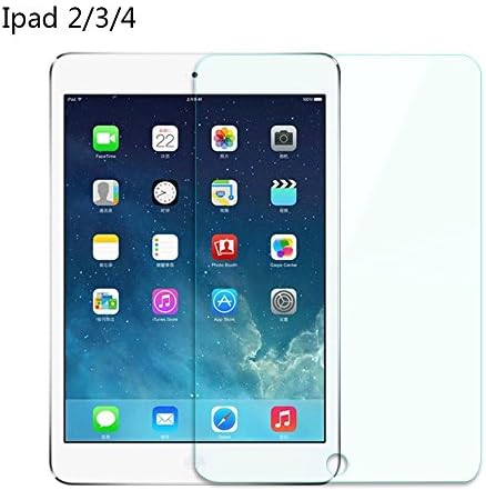 Blogger The Second Generation Toughened Glass Protective Film, 0.4mm 2.5D 9H Explosion Proof Ultra-thin Anti-scratch Tempered Glass Film Screen Protector for Apple Ipad 2/3/4
