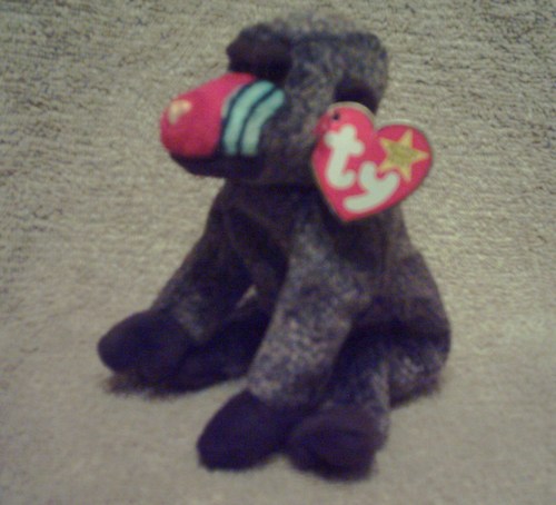 Amazon.com: Ty Beanie Babies - Cheeks the Baboon - Retired